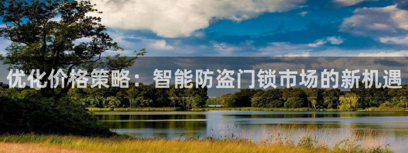 开丰娱乐官网平台登录：优化价格策略：智能防盗门锁市场的新机遇