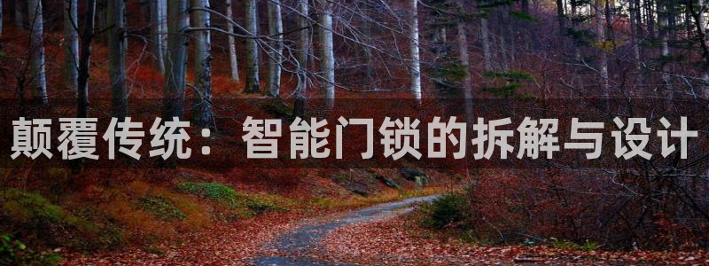开丰娱乐登录官方网站：颠覆传统：智能门锁的拆解与设计