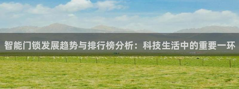 开丰娱乐趣 7O935：智能门锁发展趋势与排行榜分析：科技生