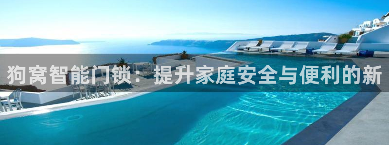 开丰娱乐会员中心：狗窝智能门锁：提升家庭安全与便利的新