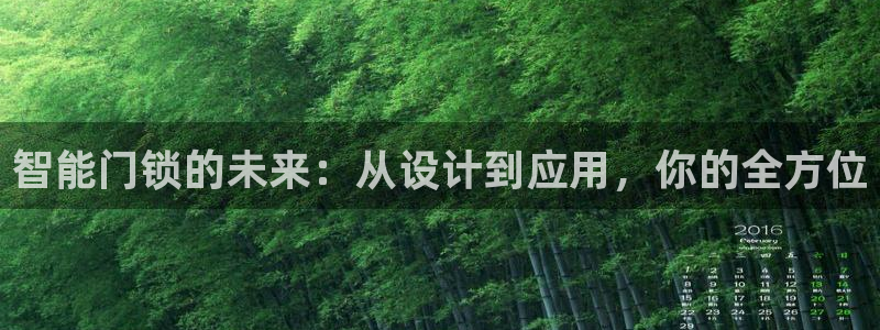开丰娱乐平台地址电话：智能门锁的未来：从设计到应用，你的全方