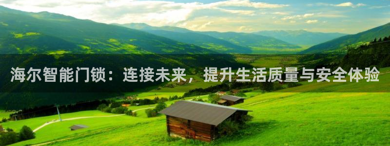 开丰娱乐开户：海尔智能门锁：连接未来，提升生活质量与安全体验