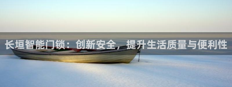 开丰娱乐网站：长垣智能门锁：创新安全，提升生活质量与便利性
