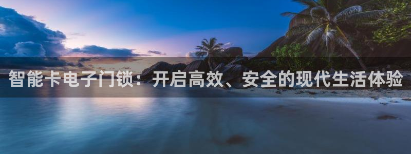 如何注册开丰娱乐账号：智能卡电子门锁：开启高效、安全的现代生