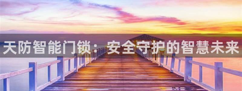 开丰娱乐后：天防智能门锁：安全守护的智慧未来