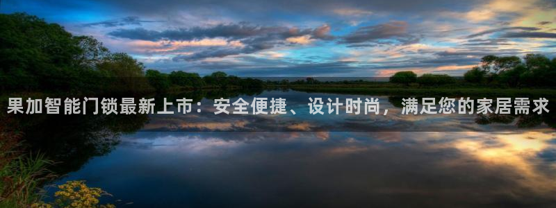 开丰娱乐登入地址在哪里：果加智能门锁最新上市：安全便捷、设计