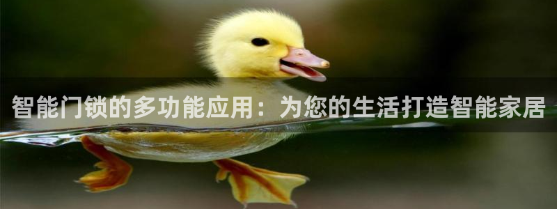 开丰娱乐登入地址查询：智能门锁的多功能应用：为您的生活打造智