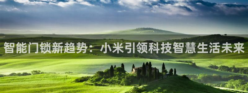 开丰娱乐登录平台：智能门锁新趋势：小米引领科技智慧生活未来