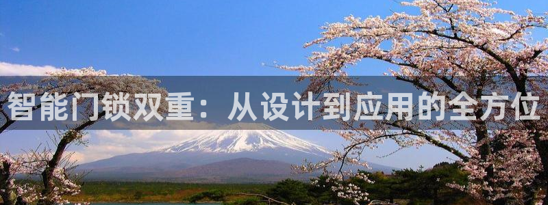开丰娱乐注册系究耍333OO：智能门锁双重：从设计到应用的全