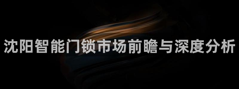 开丰娱乐平台注册地址：沈阳智能门锁市场前瞻与深度分析